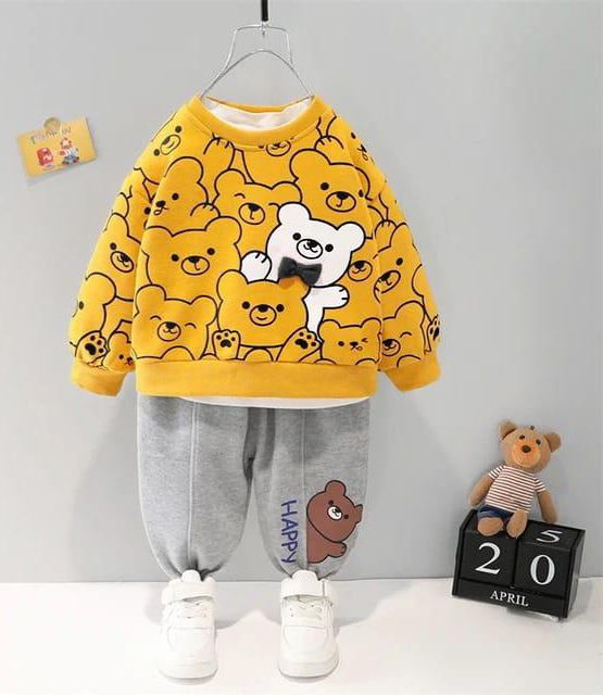 BEAR PRINTED TRACKSUIT